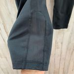Nike Running Black Cropped Leggings Mesh Panels Compression Photo 4