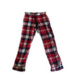 Aerie  Plaid Flannel Sleep Pants Size Small Red Blue Cotton Photo 2