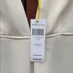 BCBGeneration  White Ribbed V-Neck Jumpsuit Photo 2