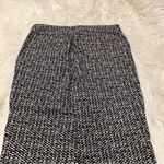 Hilary Radley  Pull On Capri Pant Black White Geometric Photo 10