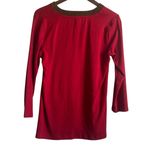 Ralph Lauren RLR Women Tunic Top L Red Cotton Preppy Western Cowgirl Classic Size L Photo 2
