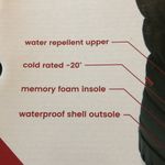 Chooka  Black Insulated Winter Boots, 11, New in box Photo 6