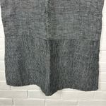 Garnet Hill Striped Boxy Linen Tunic Top / Dress Size 10 Photo 3