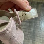 Dream Paris Chunky Heel Platform Sandals sz 6 Pink Metallic Ankle Strap Cocktail Party Event Photo 8