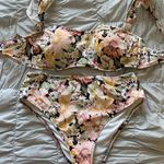 Shade & Shore High Waisted Floral Bikini Photo 0