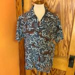 Vintage 70s California Floral Shirt Size L Photo 4