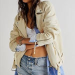 Free People ❤️COPY - Rebel Knit Oversized Moto Jacket Photo 0