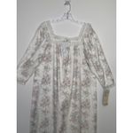 NWT vintage Lanz of Salzburg 100% cotton floral lace trim nightgown, USA large White Photo 13