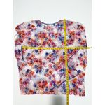 Johnny Was  Summer Days Eyelet Floral Dress Braided‎ Belt Silk Oversized XS Photo 9