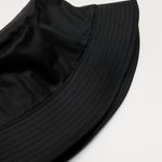 ZARA Black Waxed Faux Leather Bucket Hat Photo 4