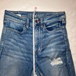 American Eagle Outfitters Ripped Skinny Jeans - Blue Photo 7