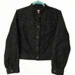Liz Claiborne  denim jacket dark wash size medium Photo 1
