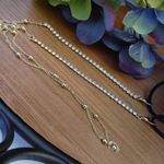 Gold Chain Rhinestone Mask / Glasses Lanya… Photo 2