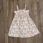 Janie and Jack coquette cottagecore ruffle sleeve floral mini dress White Size XS Photo 1