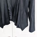 Hutch  Draped Faux Suede Jacket Photo 6