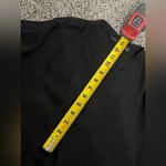 ZARA black v neck business casual 3/4 sleeve shirt XS Photo 13