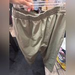 Light Green Elastic Waist Pants Size L Photo 3
