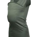 Lalabu Soothe Shirt Nursing Baby Wearing Pouch Top Shirt Green NEW NWT Medium Photo 0