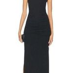 SIMKHAI Fiamma Tank Midi Dress in Black Small New Womens Long Maxi Gown Photo 0