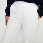 Aritzia Babaton The Walsh Pant Wide Leg Crop In Concrete Photo 2
