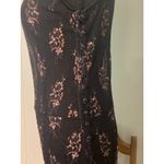 Wet Seal Vintage  Mesh Sequin Lace Button Side Dress (M) Whimsigoth Vamp Romantic Photo 4