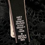 Victoria's Secret NEW  Black Lace Bodysuit Short Sleeve Sexy Bra Shelf Medium Photo 8