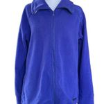 Calvin Klein Women's Blue Fleece Jacket Size XL Photo 0