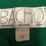 Vintage 80s Bachio Embroidered Stars Long Blazer Jacket Ringleader Leprechaun M Green Size M Photo 8