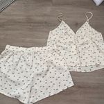 Abercrombie & Fitch Bow Cream Sleep Set Photo 6
