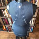 Athleta  blue camo fitted workout Athleisure XS tank top Photo 2