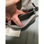 Coach Pillow Tabby Shoulder Bag 18 Grey Leather Chain Strap Photo 8