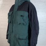 Cabela's jacket and detachable vest size L tall green/black Photo 1