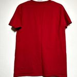 Disneyland Resort Grumpy T Shirt Crew Neck Short Sleeve 100% Cotton Red Small Photo 3