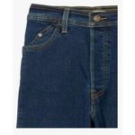 Levi's  32x27 Ribcage Riveted High Waist Ankle Straight Leg Jeans Dark Wash Photo 7