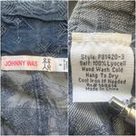 Johnny Was Zuma Denim Shorts Belted Cargo Embroidered 100% Lyocell Sz 8 Photo 6