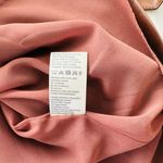 NANUSHKA Halli Vegan Leather Shirt Dress In Brown Size Small Belted Short Sleeve Photo 7