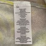 Equipment  Rei Intarsia Cashmere Sweater in Chartreuse Yellow Small NWOT Photo 6