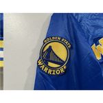Pro Standard Warriors Satin Jacket Large L FLAW AS IS Blue Photo 5