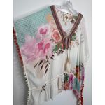 Z&L Europe Floral Print Airy 100% Cotton Pom Photo 2