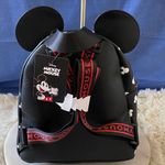 Disney NWT 's Mickey Mouse with 3D Ears and All Over Print Backpack Photo 6