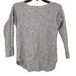 Charter Club 100% Gray Cashmere Sweater  Luxury Size XS Photo 2