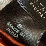 Ann Taylor Factory Pencil Skirt Floral Print Multi Color 6 Women's Plum Green Photo 2