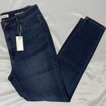 New Warp + Weft High Rise Skinny Jeans Indigo Stretch Denim Size 12 / Size 31 Blue Photo 14