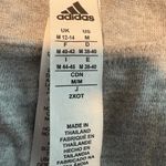 Adidas  Women's Heather Gray Open Back Tank Top Medium Photo 7
