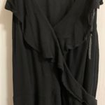 Mossimo Supply Co Black Faux Wrap Dress Photo 1