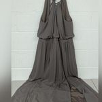 New plus SZ 20W bridesmaid WATTERS Fleurette design halter a Photo 1