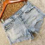 BDG Urban Outfitters  Distressed Jean Cut Off Essential Shorts Mid-Rise Size 28 Photo 1