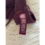 SKIMS Skim Fits Everybody Lace Scoop Bralette Oxblood Size Small Photo 8