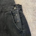 No Boundaries Black Denim Overalls Photo 1