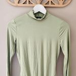 Urban Outfitters  Long Sleeve Bodysuit Green Sz Small NWT Photo 1